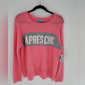 CeCe Pink Pastel Sweater‎ New Size S